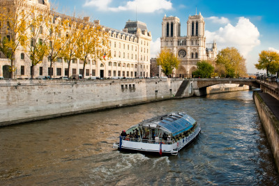 See Paris while cruising along the Seine